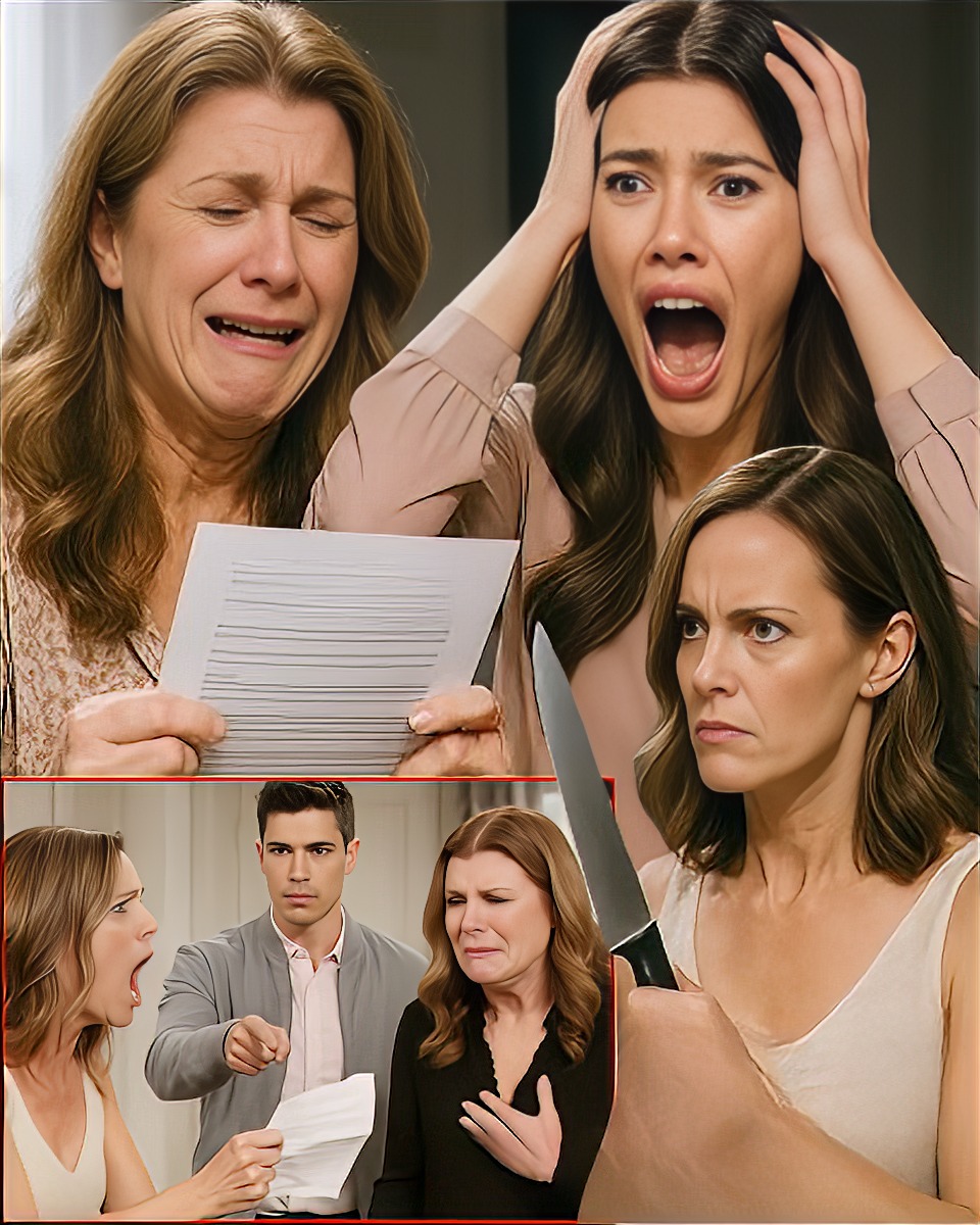 Sheila reveals she swapped children, Thomas is her son Finn is Steffy’s brother