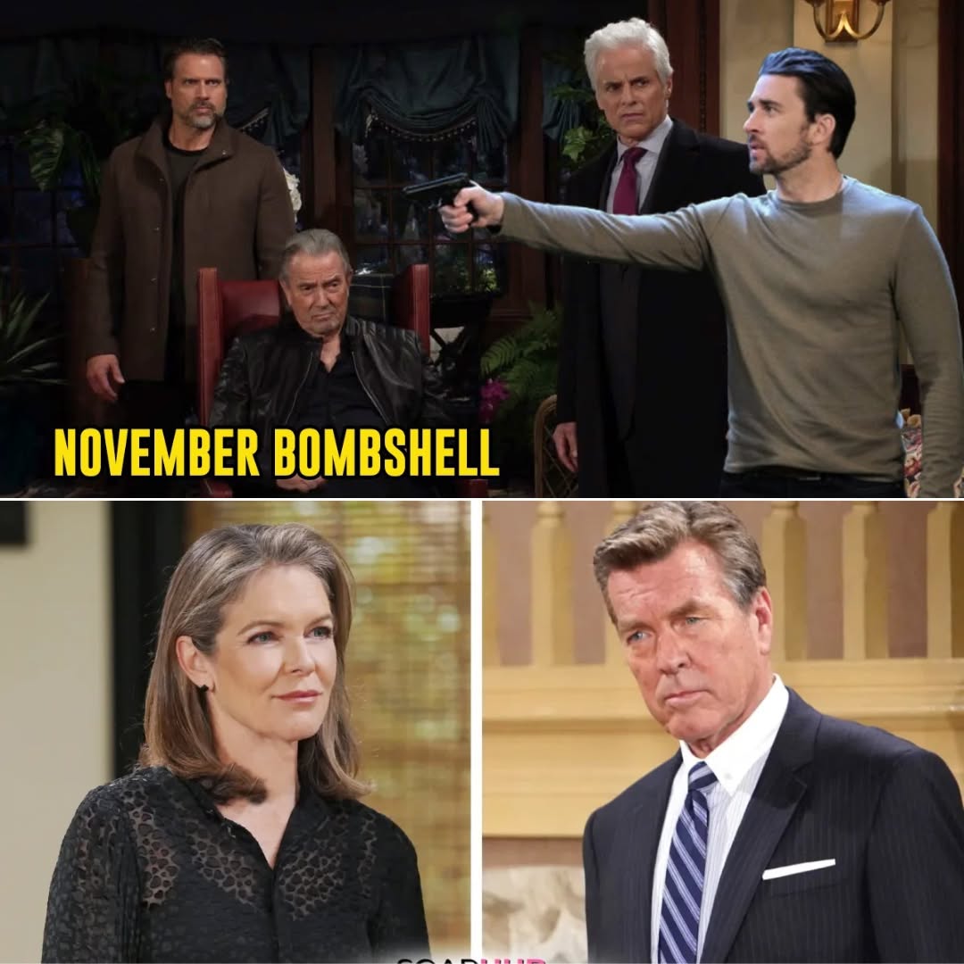 Stop the wedding!” Phyllis screamed — and when everyone turned, she held the secret that could get him killed this November on The Young and the Restless!
