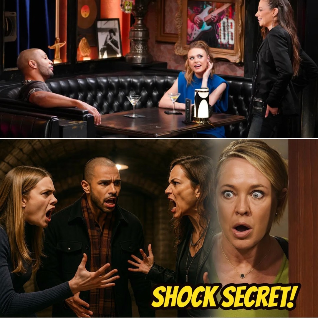 “Did you hear that…?” — Sharon freezes behind the door, her heart pounding as Clare’s voice cuts through the darkness.