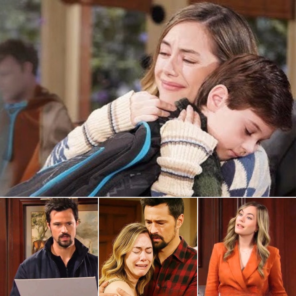 Thomas shows up at Hope and Liam’s proposal with news that Douglas has been in a serious accident