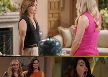 Is Luna hiding the truth — and why are Brooke and Taylor teaming up to keep it buried?