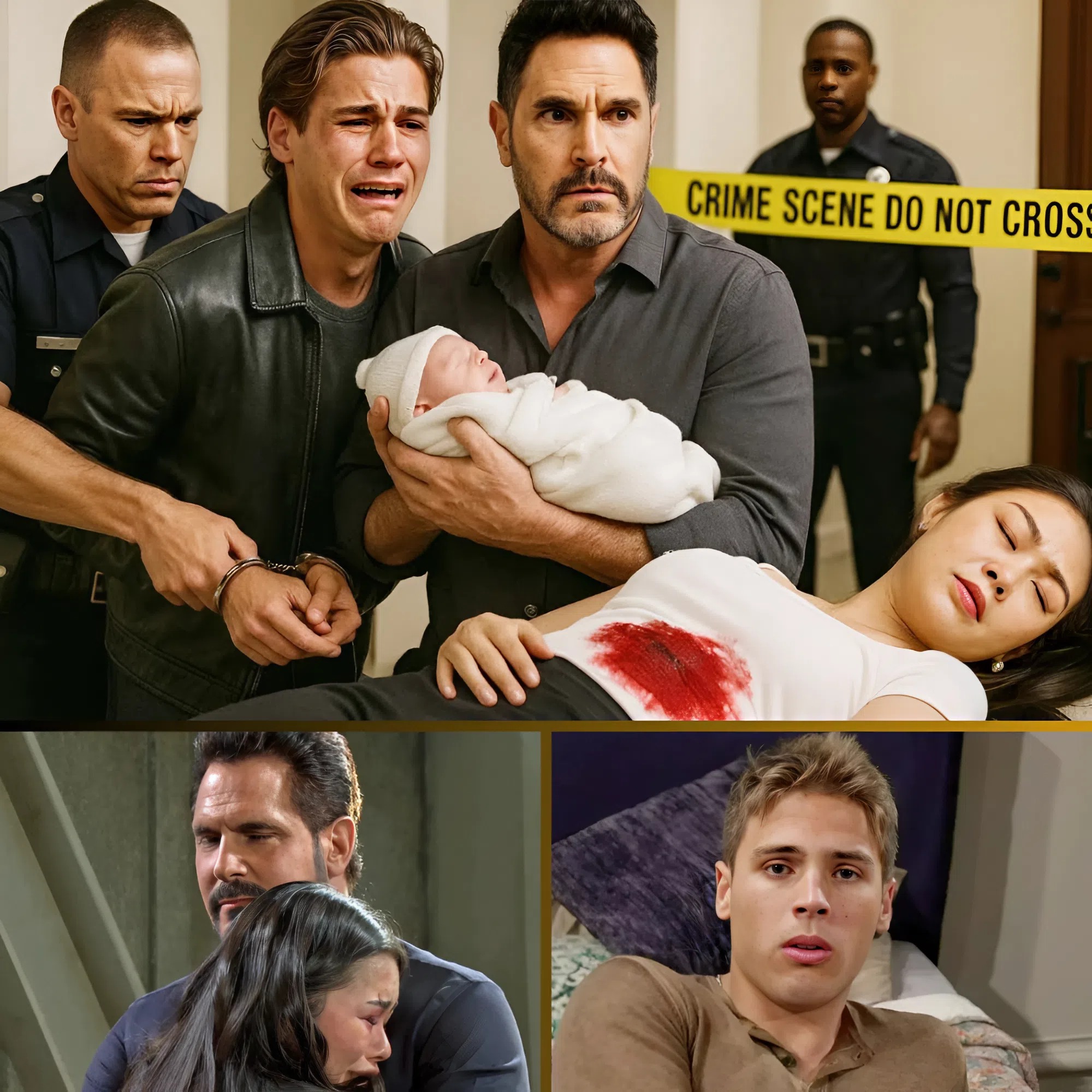 BLOODY BAPTISM: LUNA COLLAPSES FROM POISONING – WILL SPENCER FRAMED FOR MURDER!