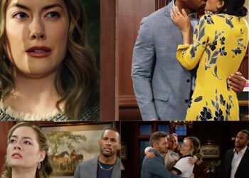 Carter’s heartbreak may turn into hope once more. “Maybe this time, love won’t walk away,” Daphne whispers, eyes locked on him