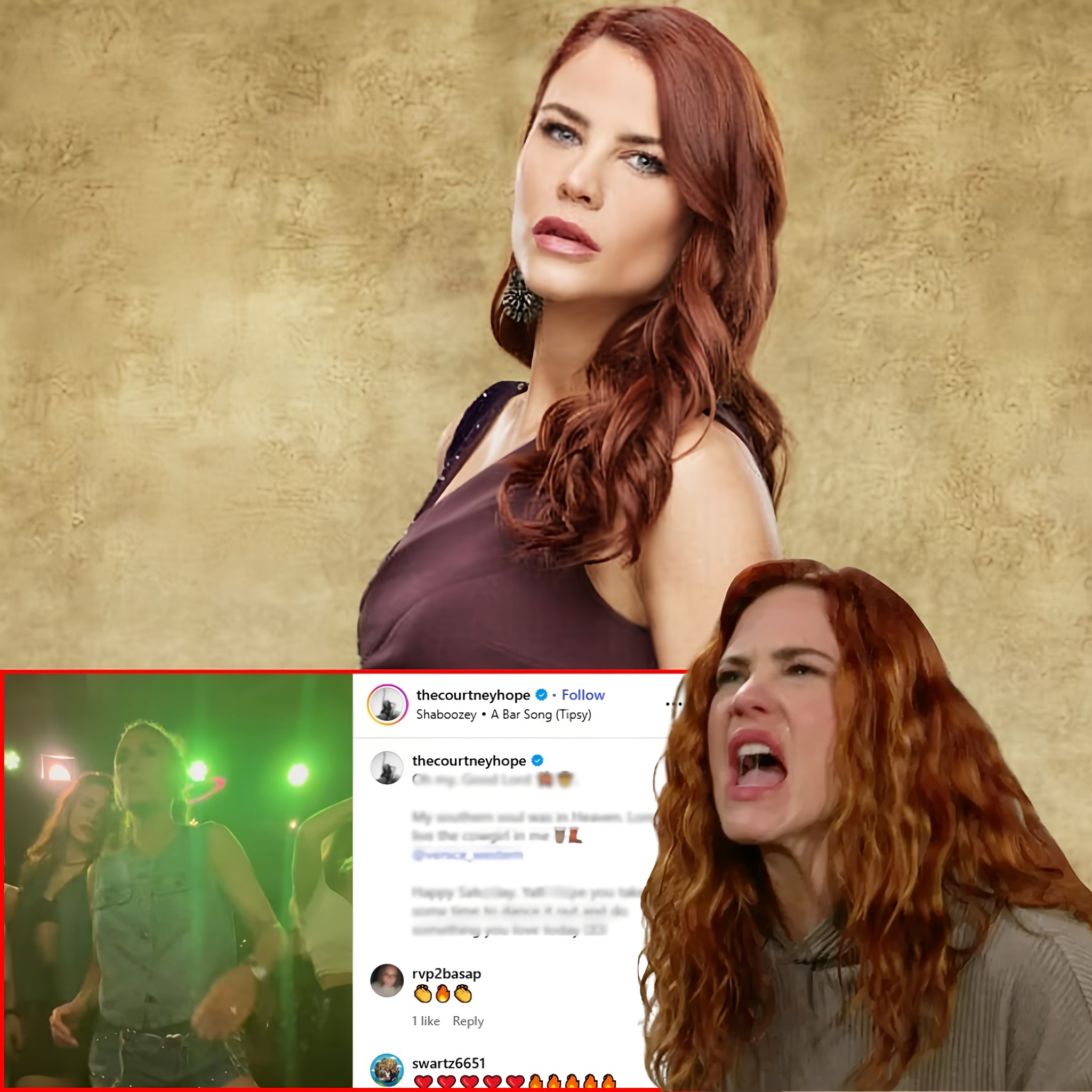 Y&R Star Courtney Hope Unleashes Her Inner Cowgirl