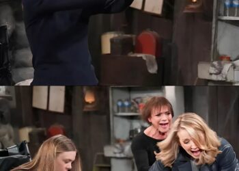 Y&R SHOCKER!!  Victoria throws herself in danger to save Claire from a brutal knife attack