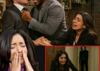 “Did you hear that…?” — Sharon freezes behind the door, her heart pounding as Clare’s voice cuts through the darkness.