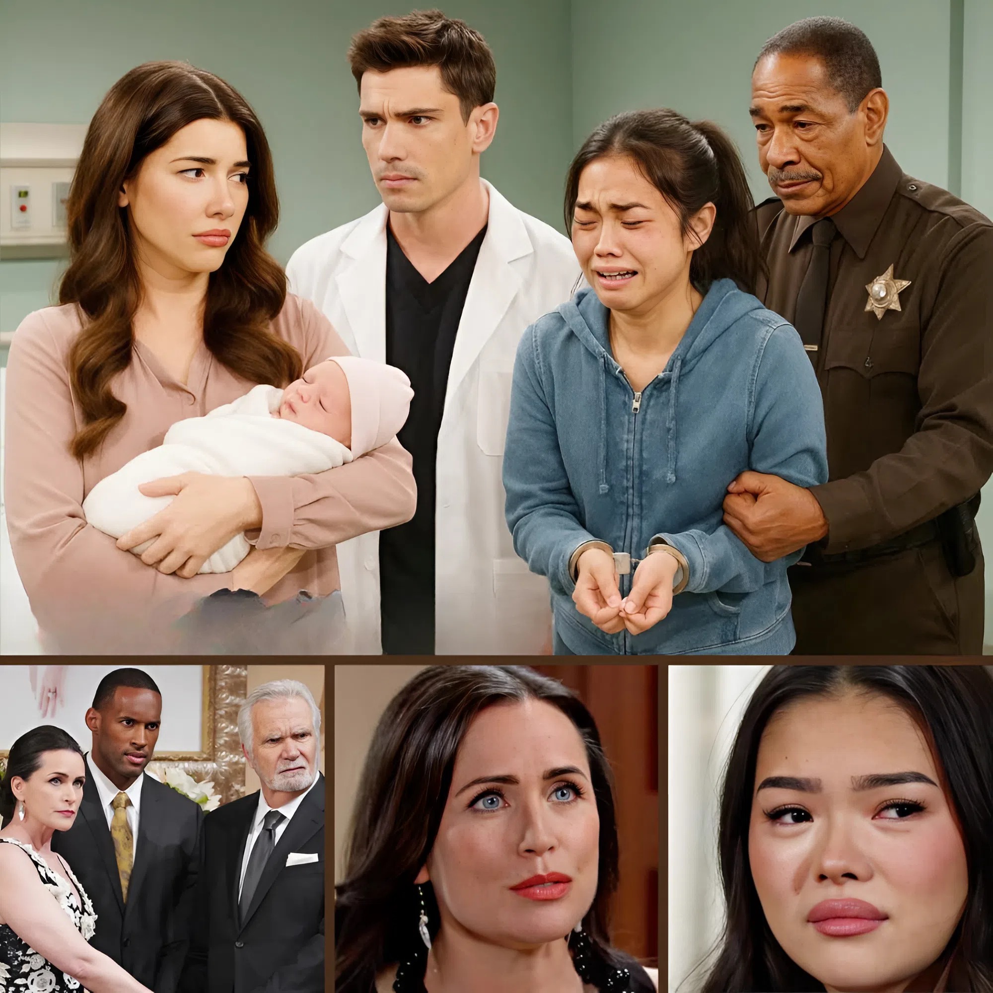 The forrester family’s true face is about to be exposed: a horrific secret and the return of “the sorceress” Quinn!