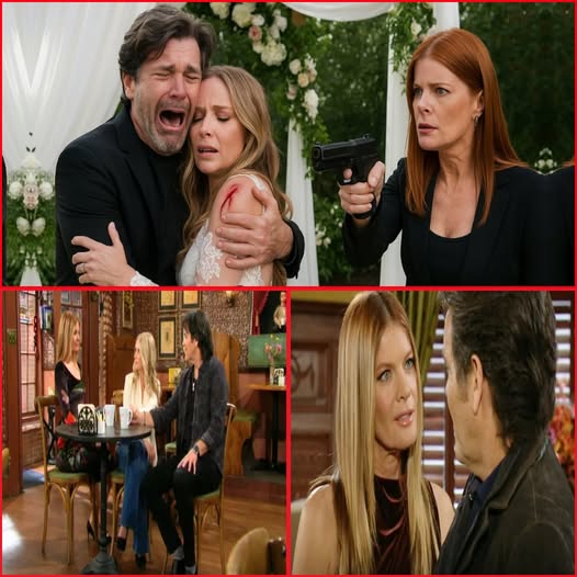 BREAKING DRAMA ALERT Genoa City is ON FIRE! Phyllis Summers, the queen of chaos, just turned Danny Romelotti and Christine Blair’s dream wedding into a SPECTACULAR disaster!