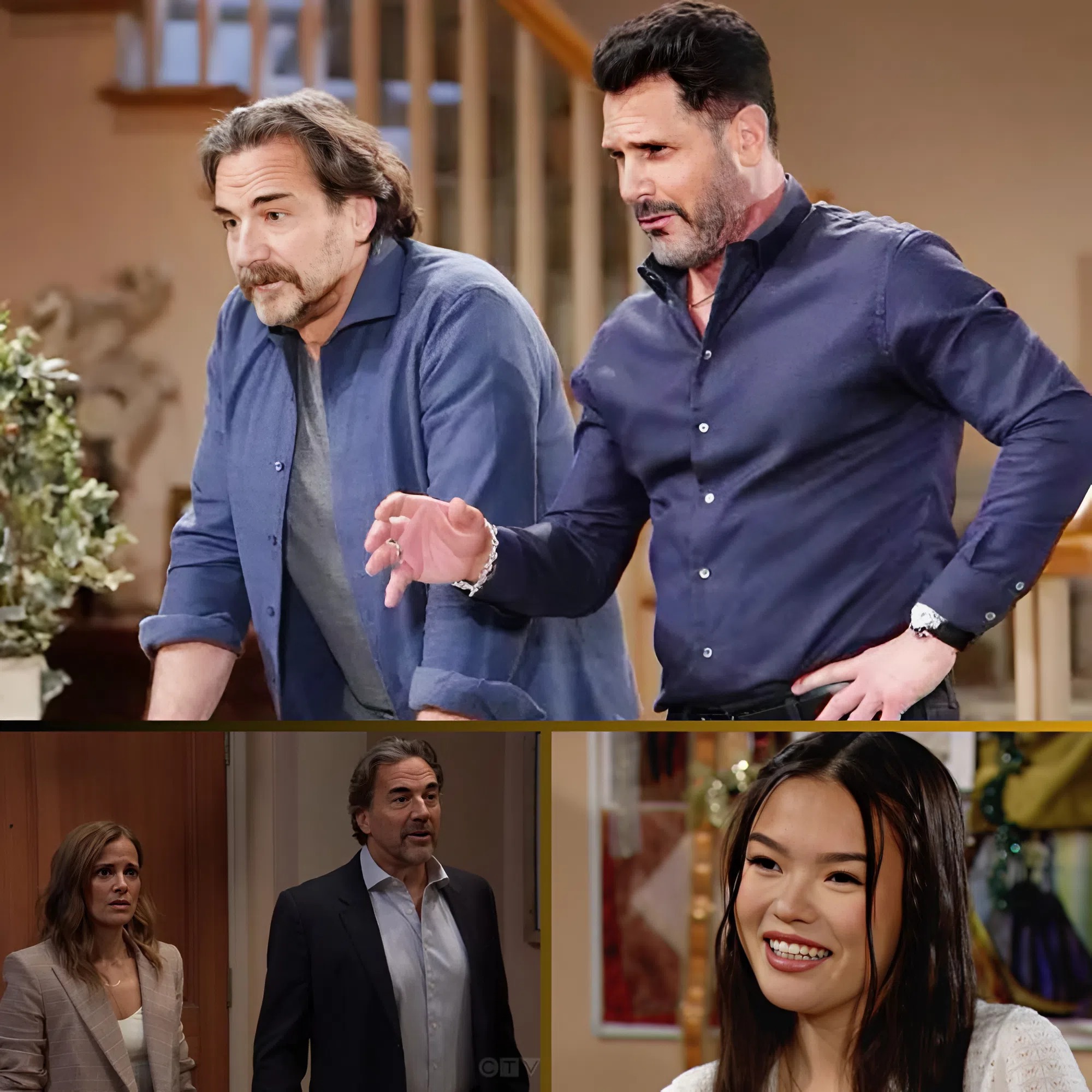 The Bold and the Beautiful shocker — Ridge and Bill form an uneasy alliance to take down Luna!