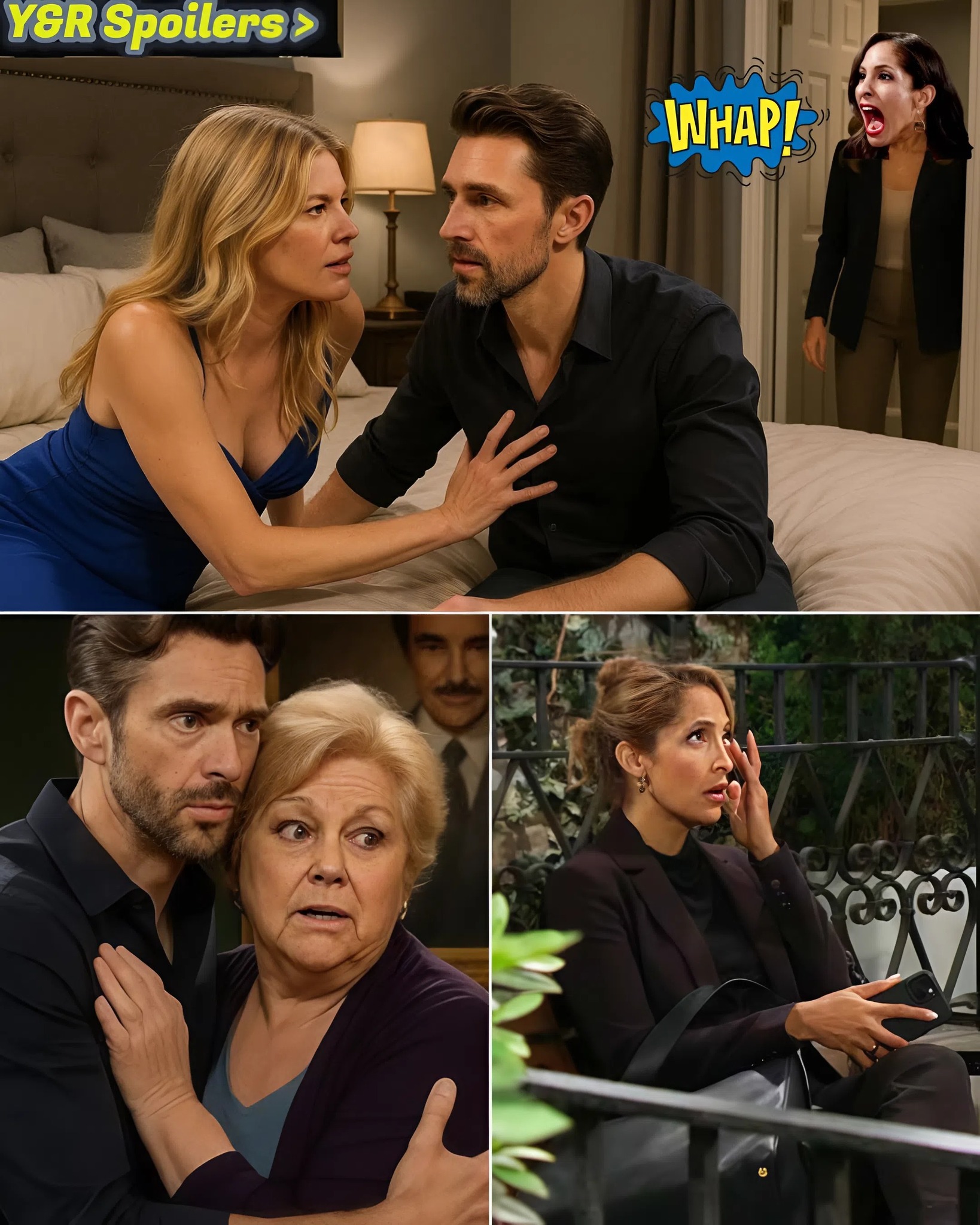 Lily opened the door unexpectedly to discover the horrifying scene of Phyllis and Cane Y&R Spoilers