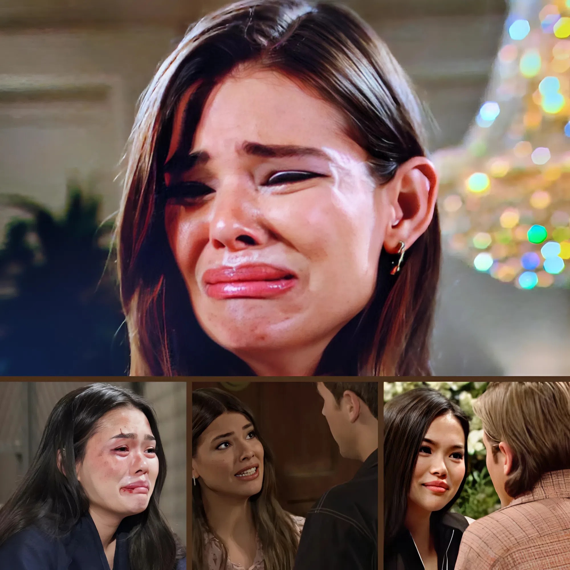 Electra’s world shatters when she learns the truth about Will and Luna. “You betrayed me, Will” she cries, trembling.