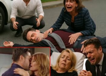 “Did you hear that…?” — Sharon freezes behind the door, her heart pounding as Clare’s voice cuts through the darkness.