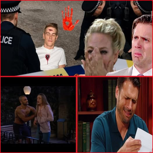 GENOA CITY IS SHATTERED BY A HEART-STOPPING HORROR! Claire and Holden have fled to LA in a sinister plot to ERASE Noah Newman FOREVER, and a chilling letter exposing their dark deed has landed in Nick’s hands!