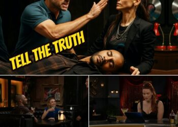 “Tell the truth, Holden!” Nick roared — and before anyone could stop him, his fist connected.