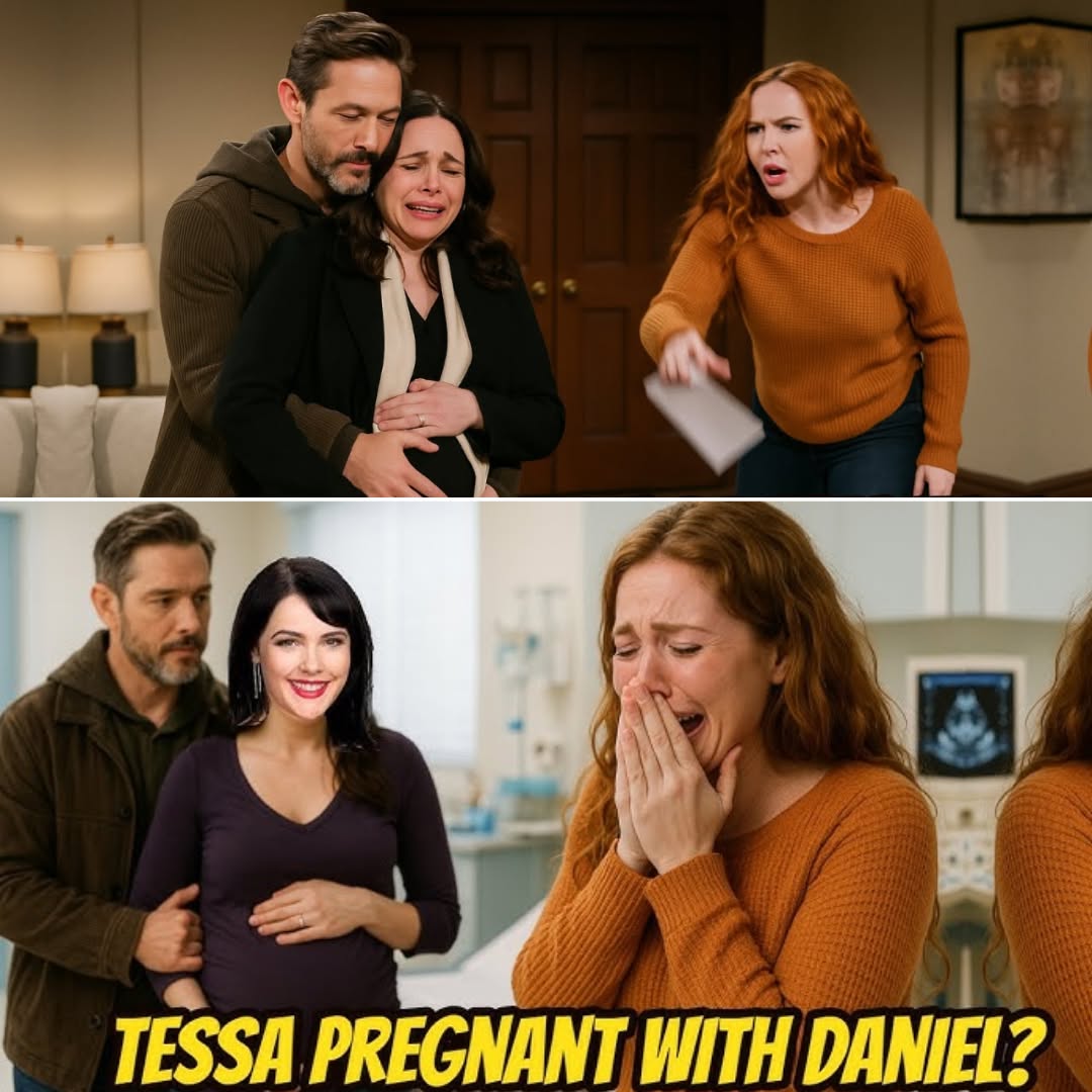 “Did you hear that…?” — Sharon freezes behind the door, her heart pounding as Clare’s voice cuts through the darkness.