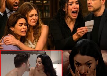 Audra Charles whispering the truth about her baby’s father is the kind of bombshell that rips Genoa City apart.