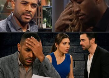 “Did you hear that…?” — Sharon freezes behind the door, her heart pounding as Clare’s voice cuts through the darkness.