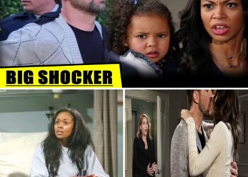 When Amanda Sinclair suddenly arrives with her daughter, jaws drop—because her return is clearly more than just a family visit.