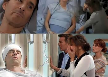 “Did you hear that…?” — Sharon freezes behind the door, her heart pounding as Clare’s voice cuts through the darkness.