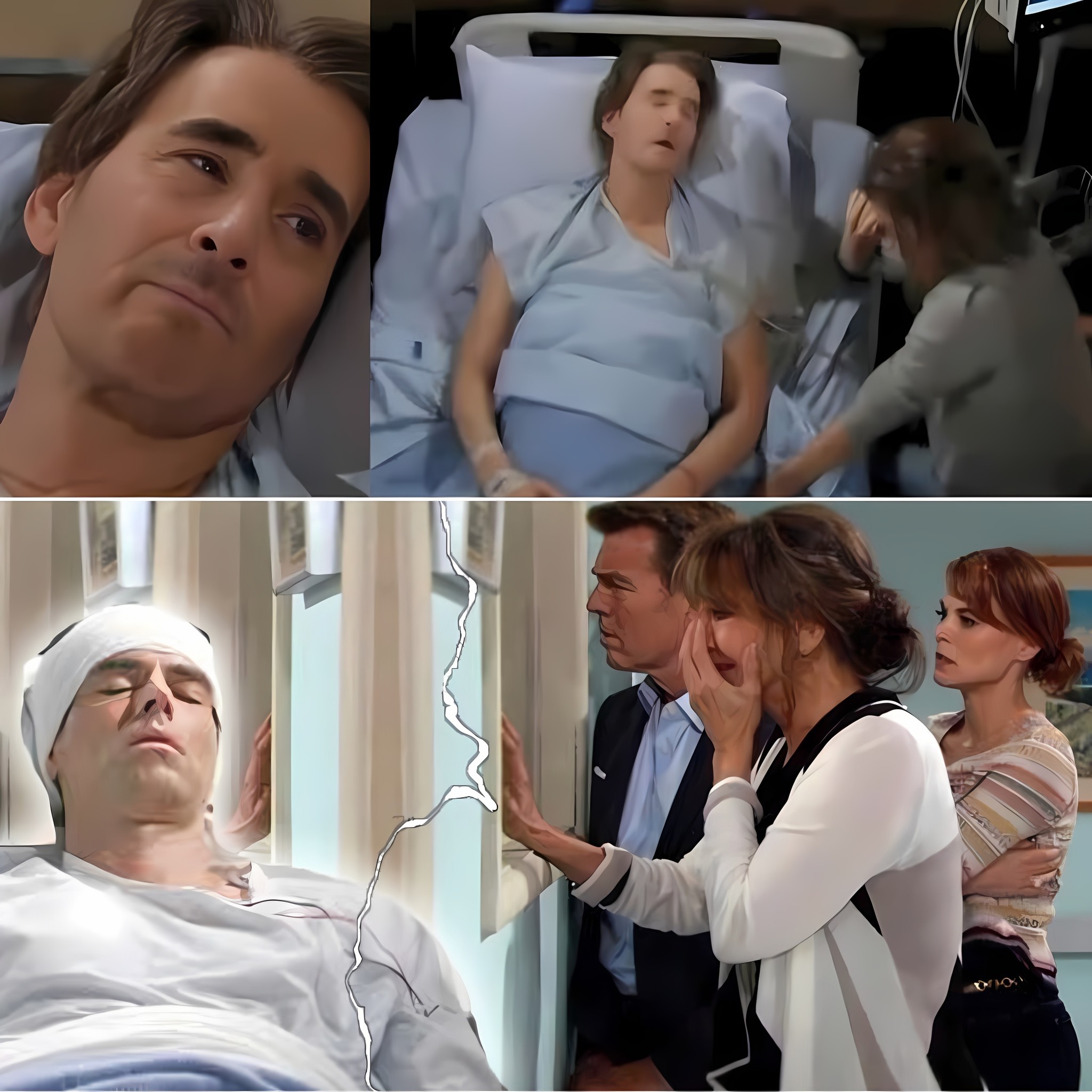 “Did you hear that…?” — Sharon freezes behind the door, her heart pounding as Clare’s voice cuts through the darkness.