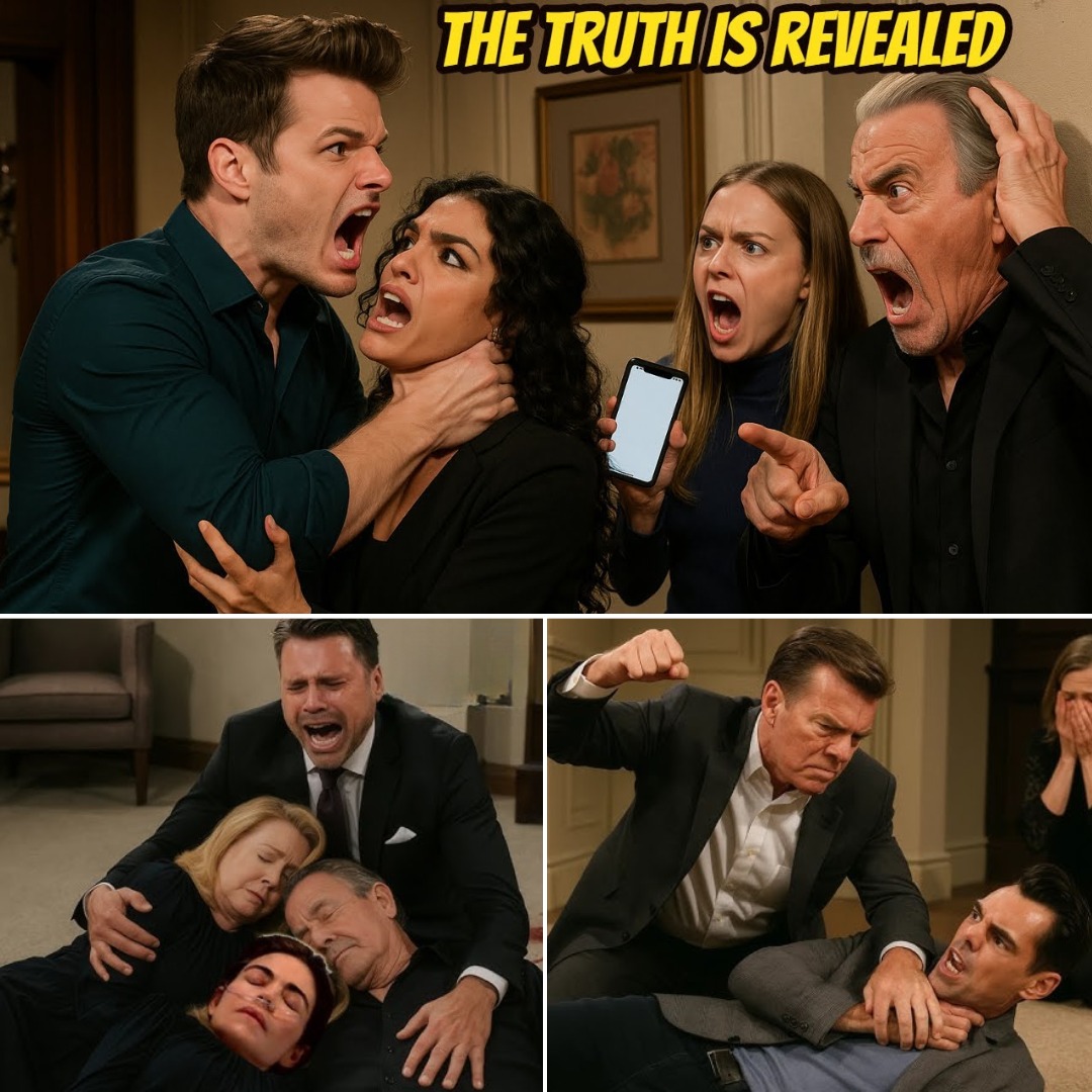 “Did you hear that…?” — Sharon freezes behind the door, her heart pounding as Clare’s voice cuts through the darkness.