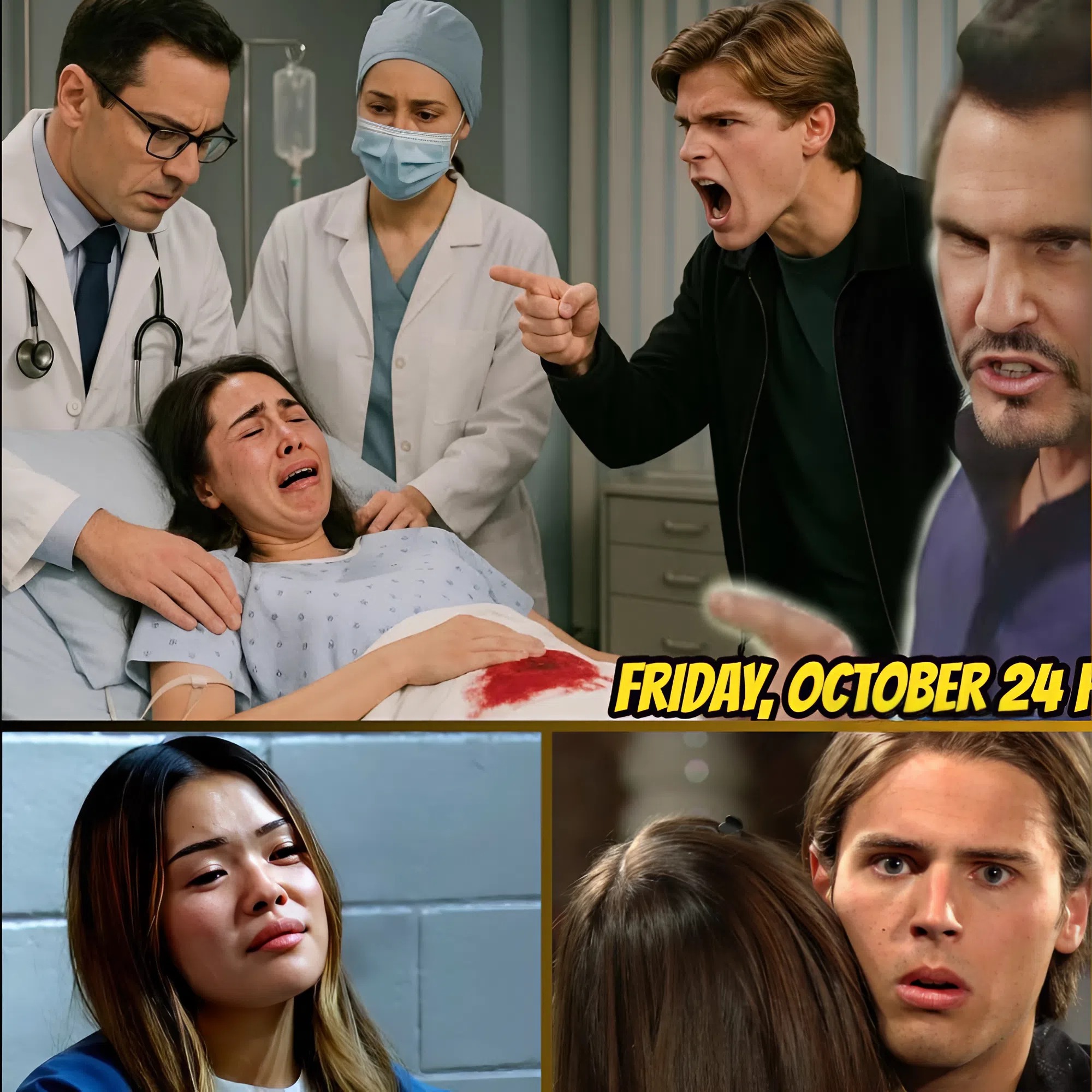 Prison Tragedy: Will Spencer And Luna’s Child Dies Immediately After Birth! Luna Fights For Her Life On The Brink Of Death!