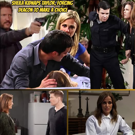 Sheila’s Lightning Strike: Secret File Crushes Dr. Taylor Hayes, Deacon Faces Total Destruction!