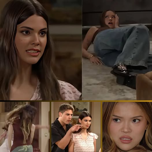 Drama explodes on The Bold and the Beautiful! Electra finally delivers the punch Luna deserved — but with a shocking pregnancy twist, things are only getting messier…