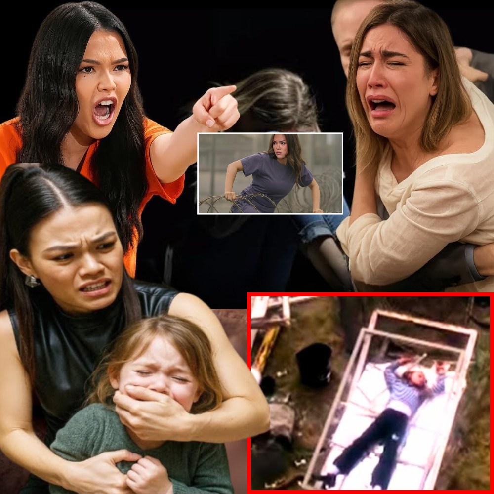 ESCAPE REVENGE STUNNER: Luna busts free and zeros in on Kelly for Forrester terror!