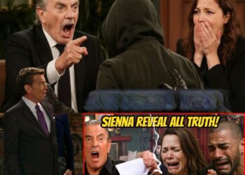 “Did you hear that…?” — Sharon freezes behind the door, her heart pounding as Clare’s voice cuts through the darkness.