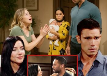 Tsunami of secrets sweeps forrester: carter is a double daddy, and finn hides a terrifying secret