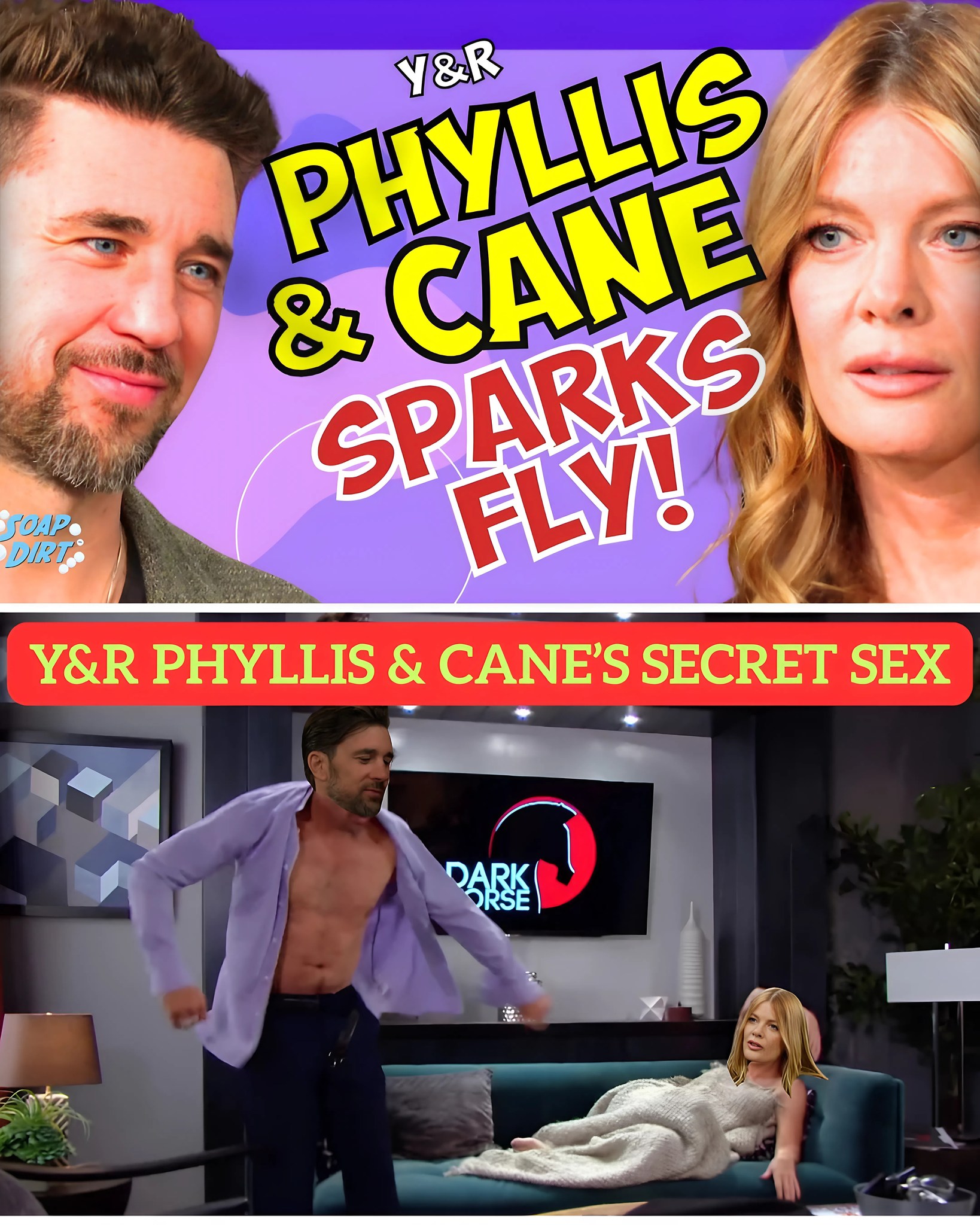 HOTTEST NEWS TODAY!!! Young and the Restless: Phyllis & Cane’s Steamy Comfort Ignites Sparks