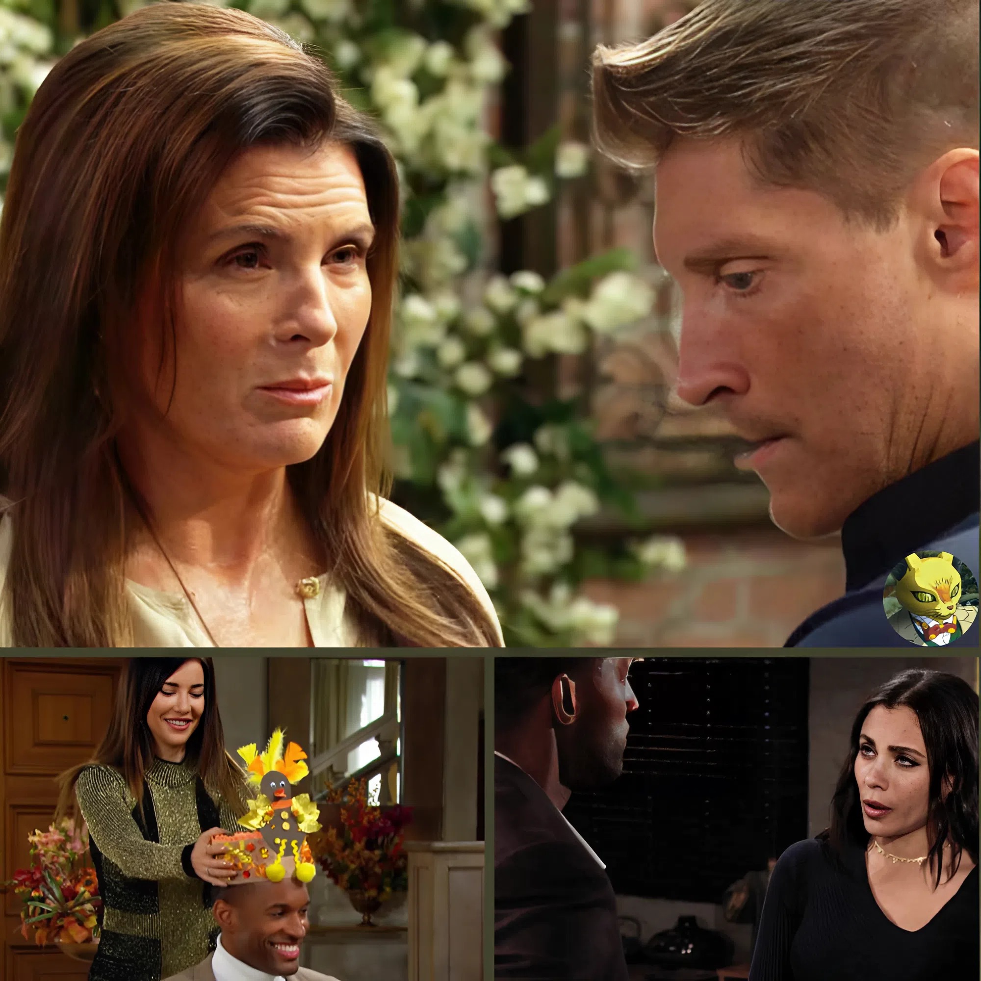 Who crashes Steffy’s Thanksgiving… and why is Deacon suddenly playing host to surprise guests?