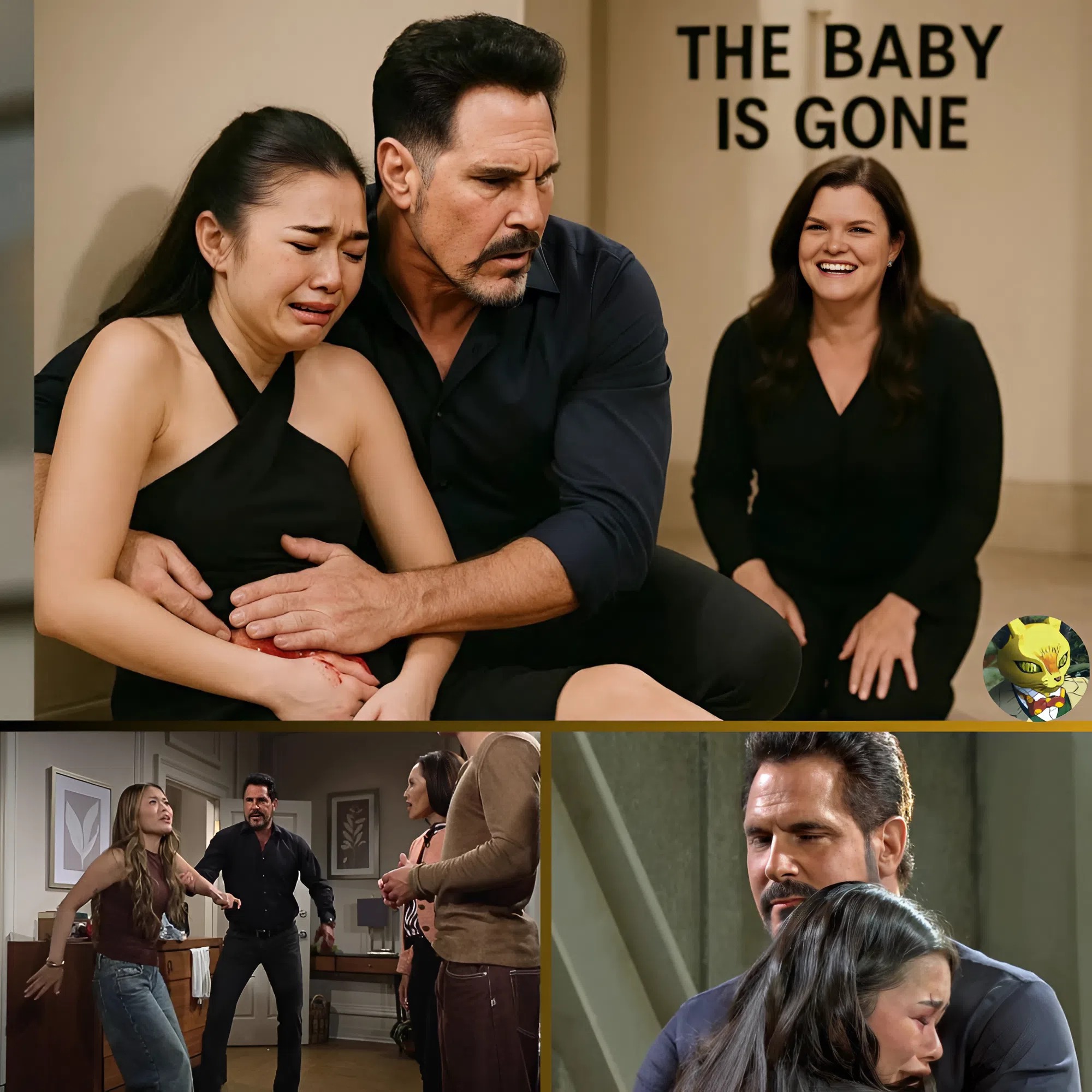 Luna Miscarries After Fall, Sues Bill Spencer: Katie Distances Herself And Reclaims Control!