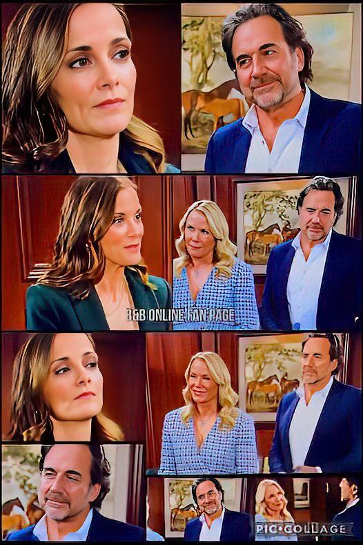 Taylor to Brooke: “Is this your last desperate attempt?” Is Taylor being cruel or just calling out Brooke’s emotional move on Ridge?