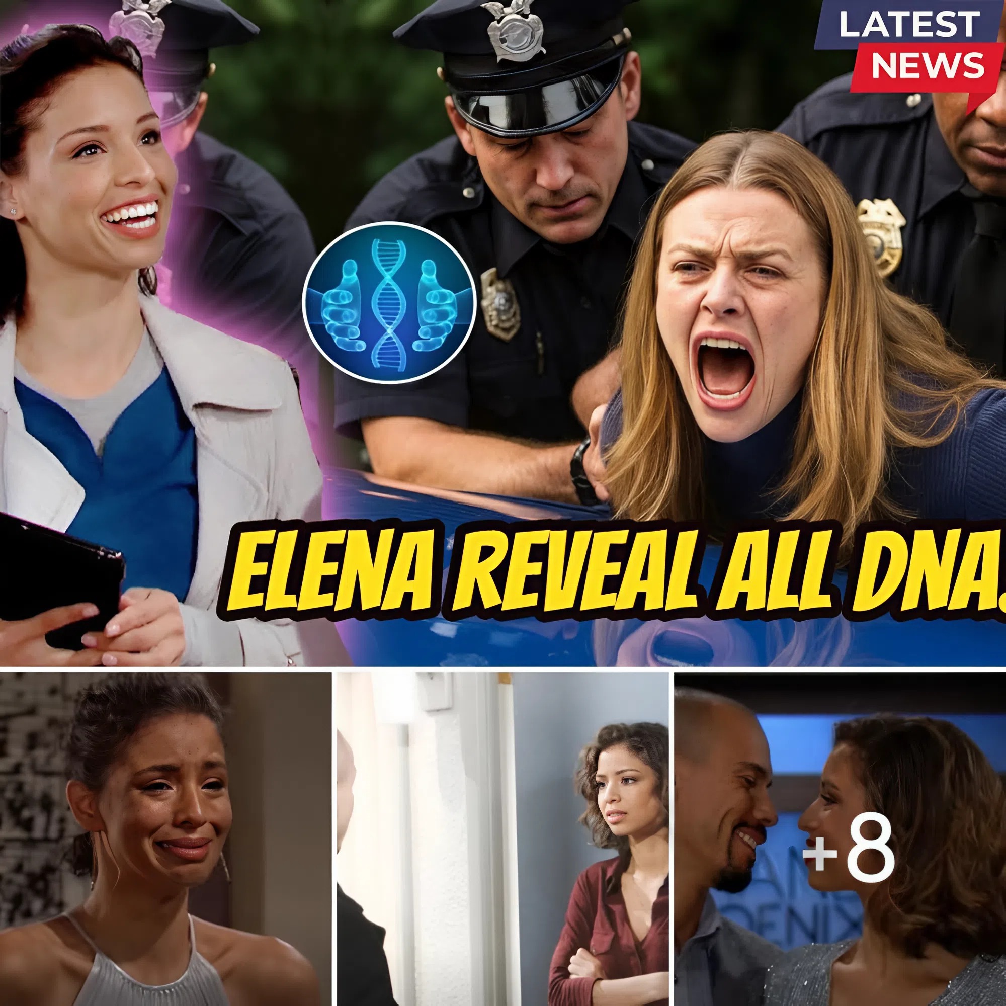 BREAKING TWIST!!  Elena Arrives in Nice and Drops a Bombshell — Did Claire Really Tamper with the DNA Results?!