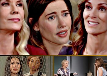 Taylor and Brooke — finally on the same side — agree Luna must go back behind bars before Steffy learns the truth.