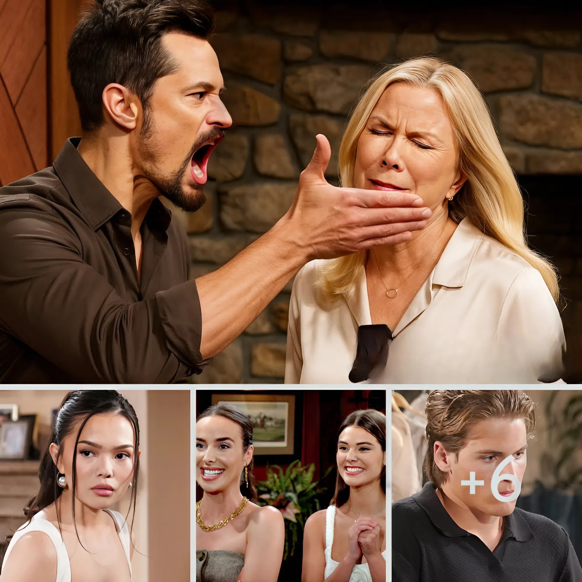 Shocking Escape: Luna Flees After Giving Birth, Takes Bill Spencer’s Son Hostage!