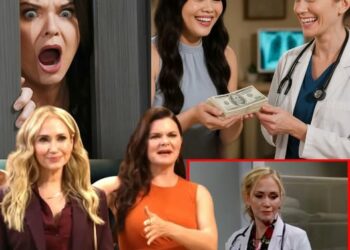 MIND-BLOWING SCANDAL! Katie Logan’s shocking discovery of Bridget Forrester and Luna Nozzawa’s private meeting unveils a SINISTER secret about a falsified DNA test, sending The Bold and the Beautiful into a tailspin!