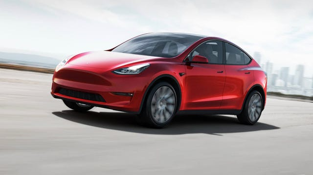 2021 Tesla Model Y front