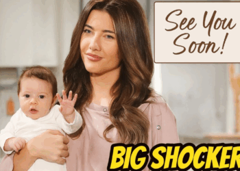 Steffy is temporarily absent from the screen while Jacqueline MacInnes Wood rests after giving birth
