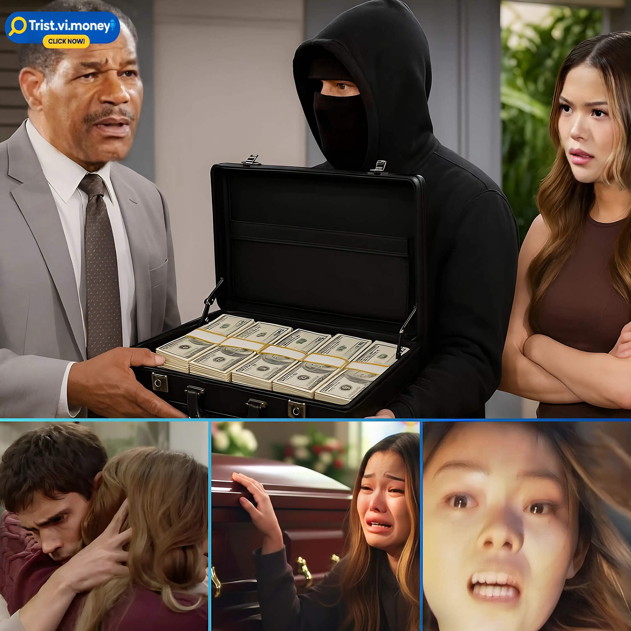 1This mysterious man gave Baker a lot of money to say Luna was dead | Bold and the Beautiful