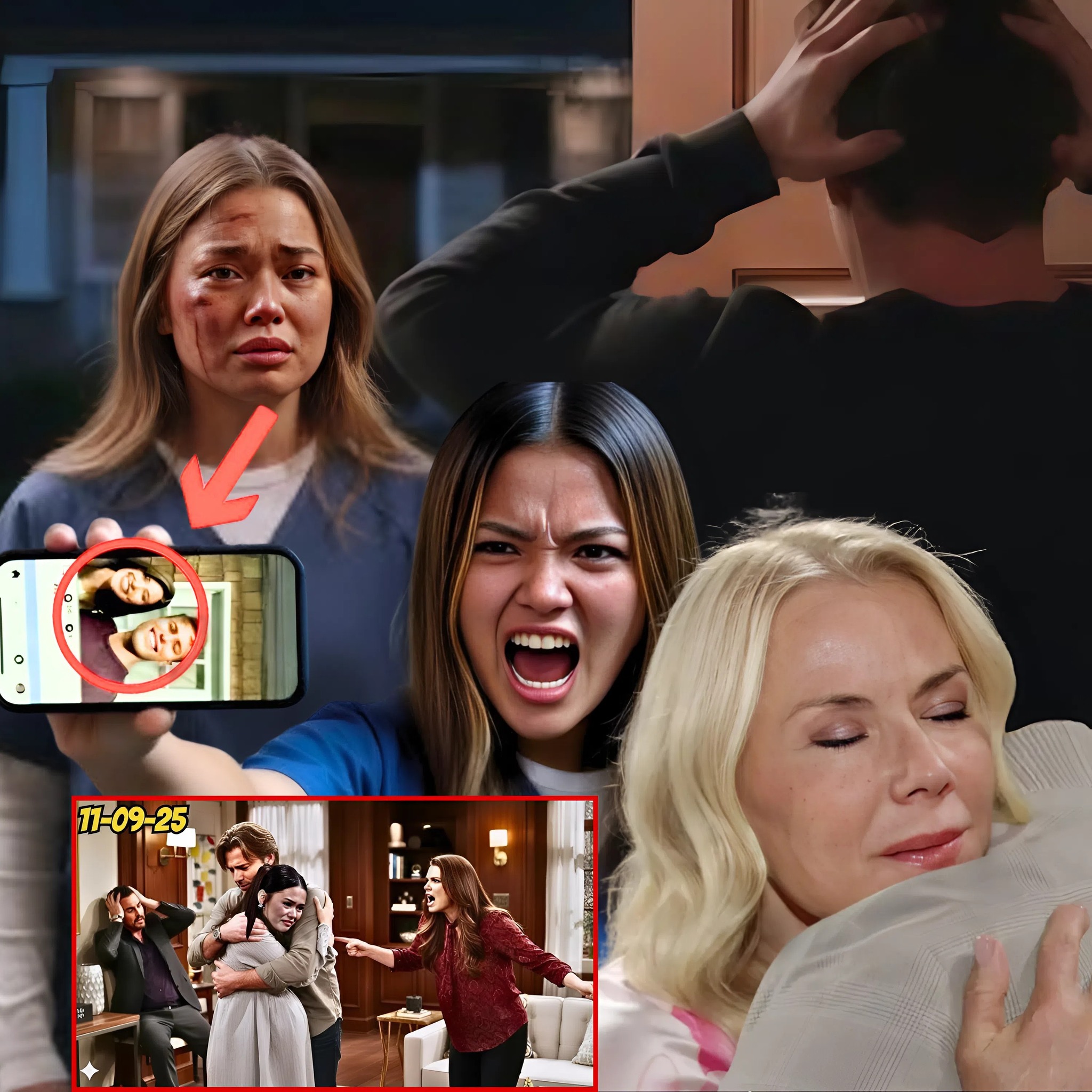 NOVEMBER SWEEPS!! Luna escapes prison by being switched with her impersonator | Bold and Beautiful