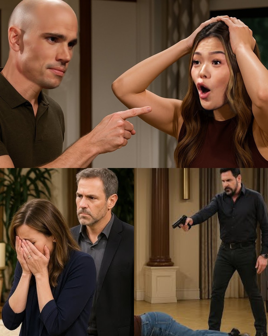 The terrible secret is revealed – Thomas is the bio father of Luna’s unborn child B&B Spoilers