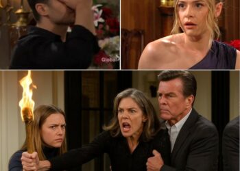 1″WHY ARE YOU THREATENING MY DAUGHTER?” – Holden Gets Angry and Slaps Claire CBS Y&R Spoilers