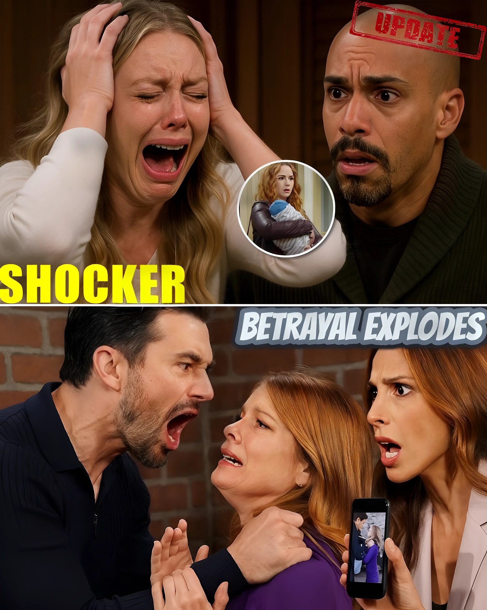 1Sally Punches Jill – Billy Finally Discovers a Terrifying Secret The Young And The Restless Spoilers