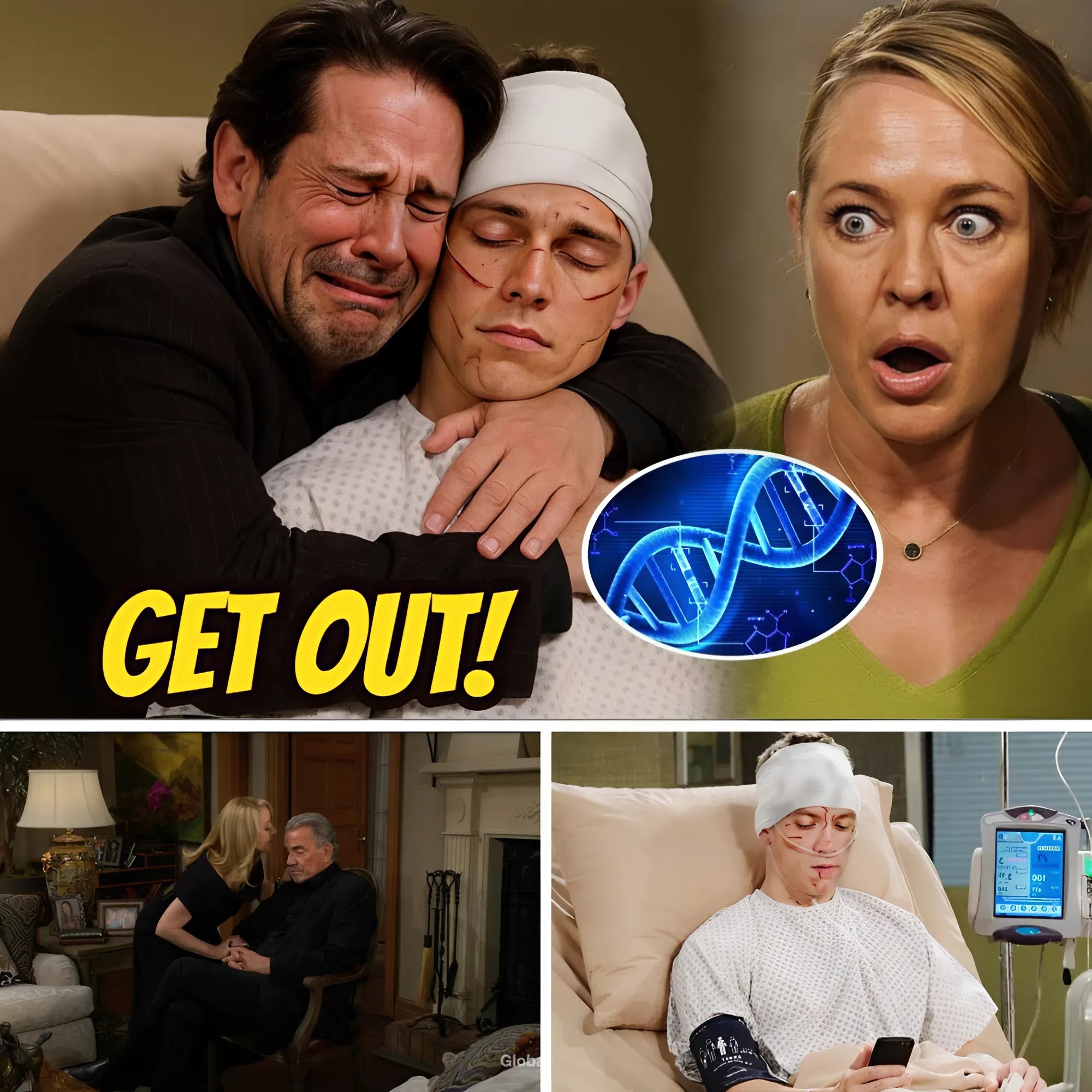 DON’T MISS IT !! The Young and the Restless: Noah’s Shocking Secret — Why He’s Hiding the Identity of His Attacker