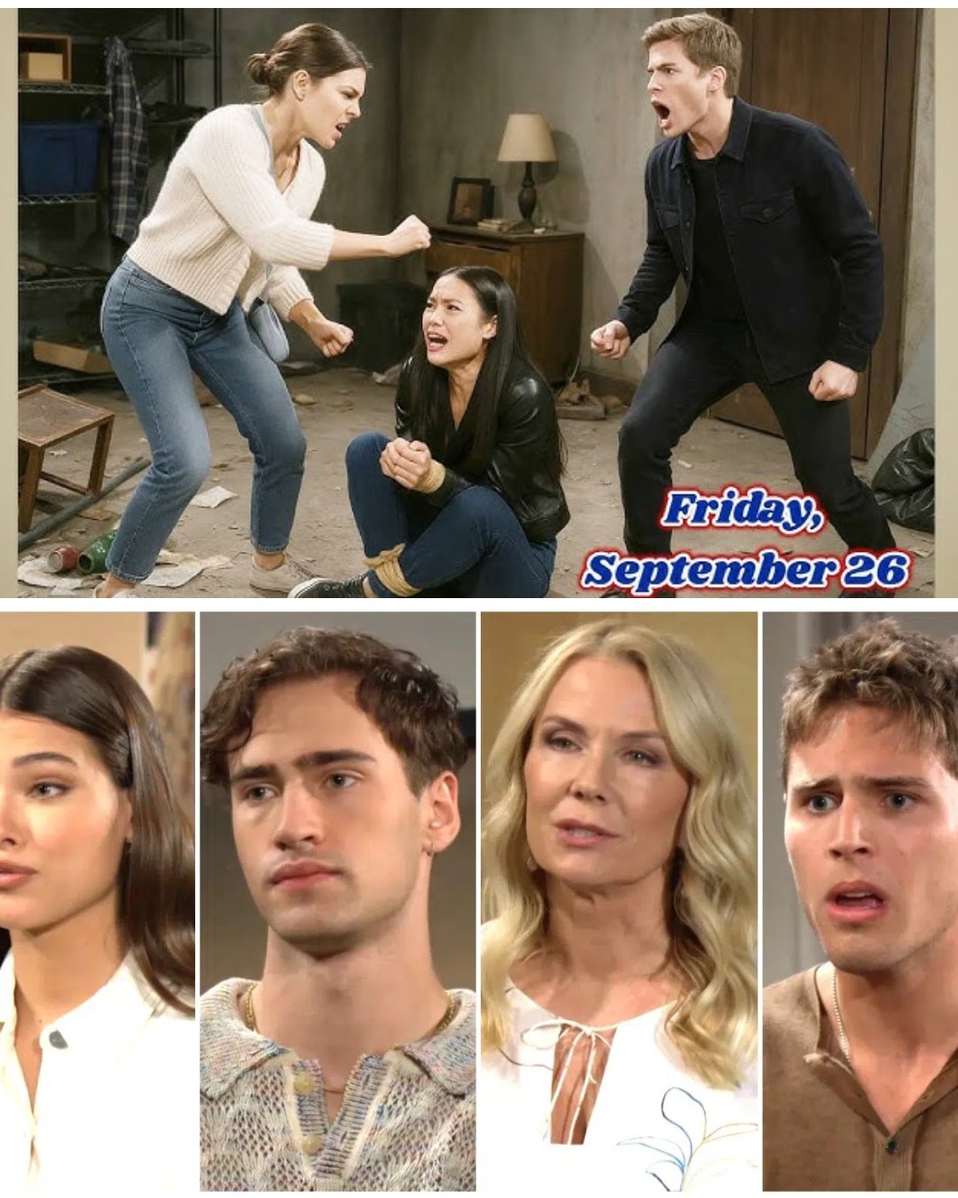 The terrible secret is revealed – Thomas is the bio father of Luna’s unborn child B&B Spoilers