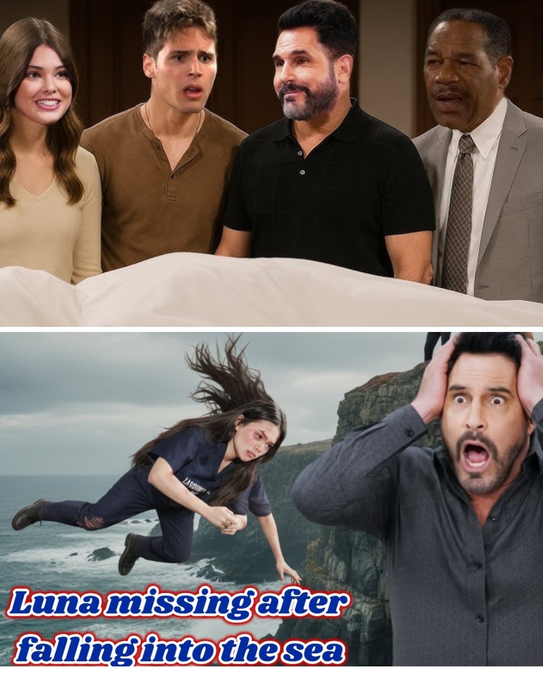 1Luna said SIX words for help before sinking into the sea | Bold and the Beautiful Spoilers