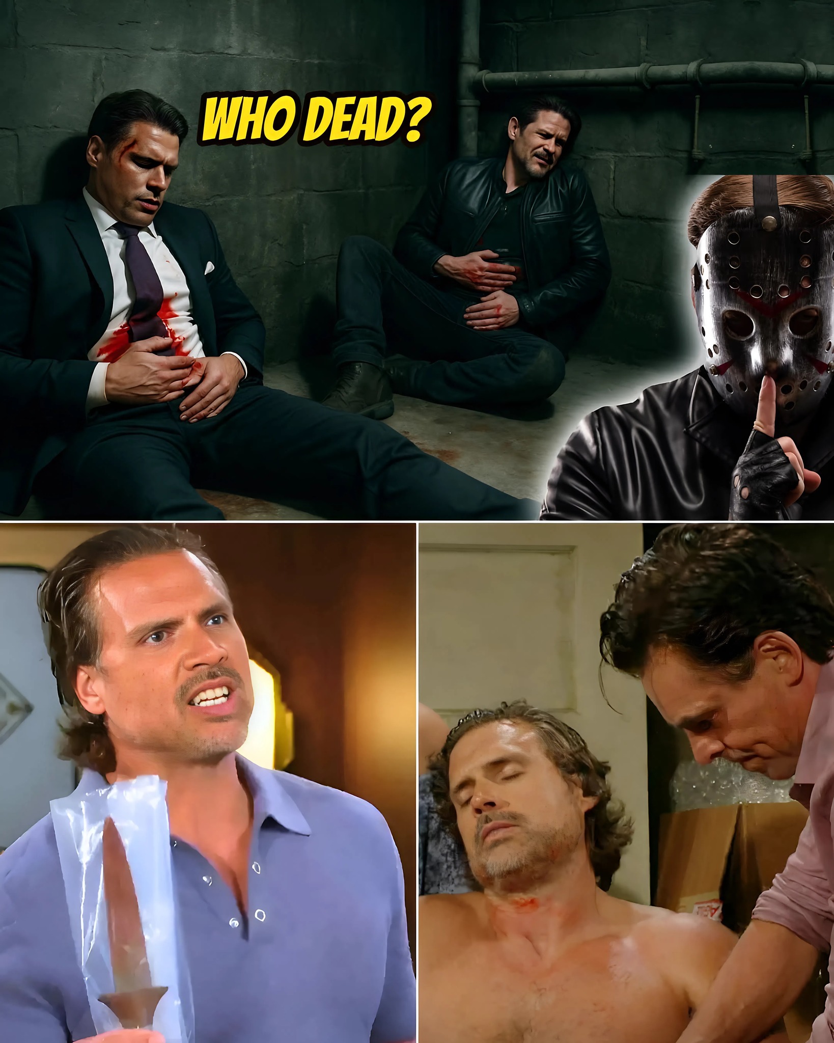 1ack saves Nikki from death – Matt is unconscious and lying in the fire The Young And The Restless